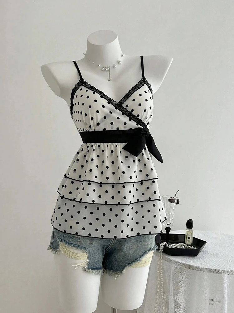 Summer Clothing For 70 Year Old Woman - Franse stijl retro kant patchwork kleurblokken