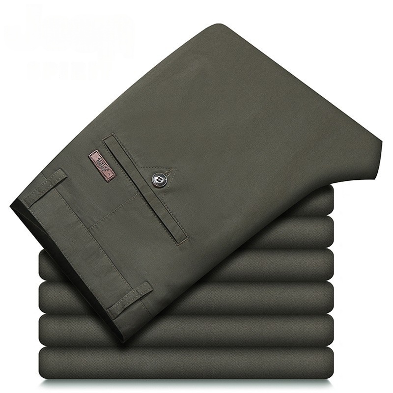 Summer Green Clothing - Lente Zomer Katoenen Casual Broek Herenkleding