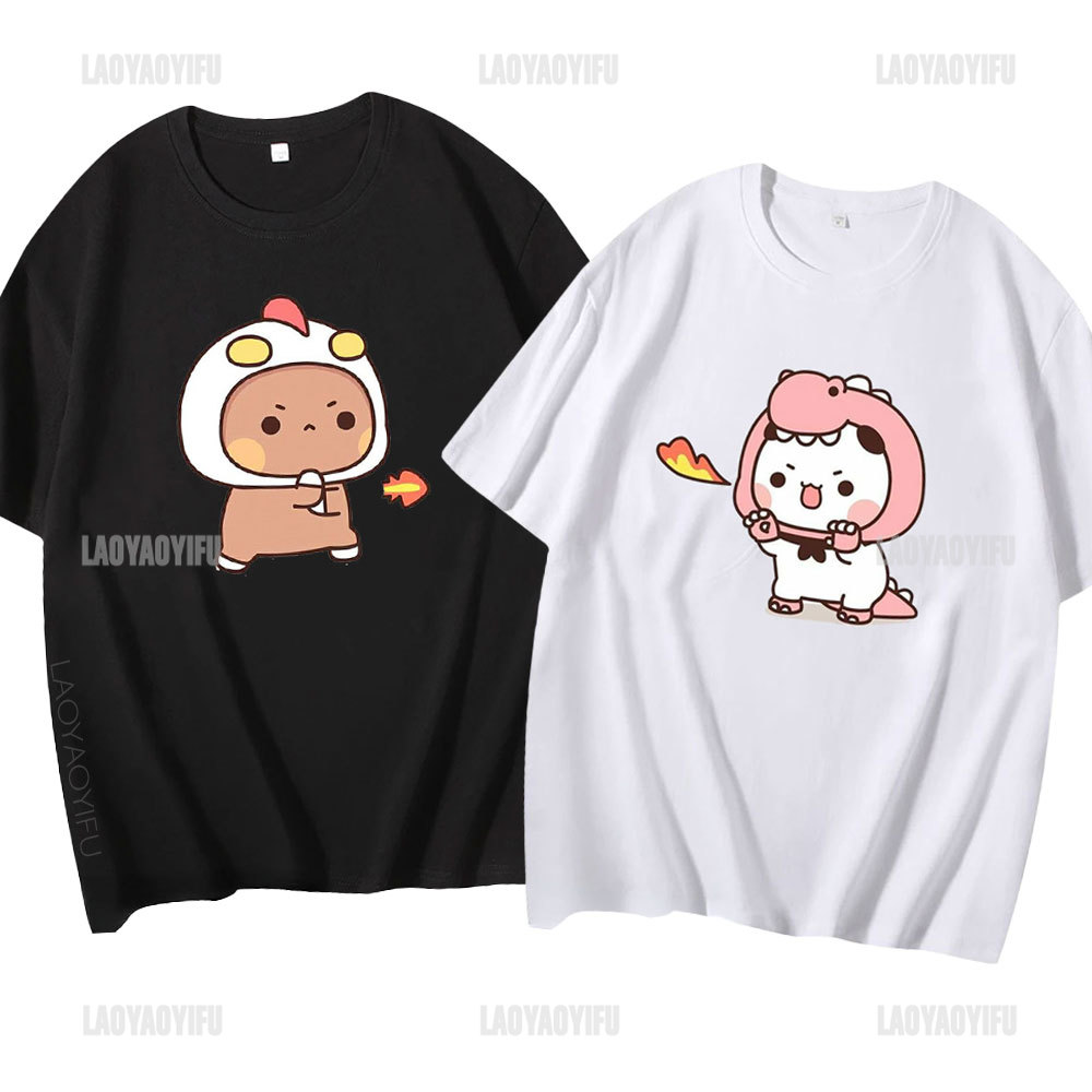 Summer Clothing For 70 Year Old Woman - Kawaii Bubu Dudu T-shirt voor Meisje