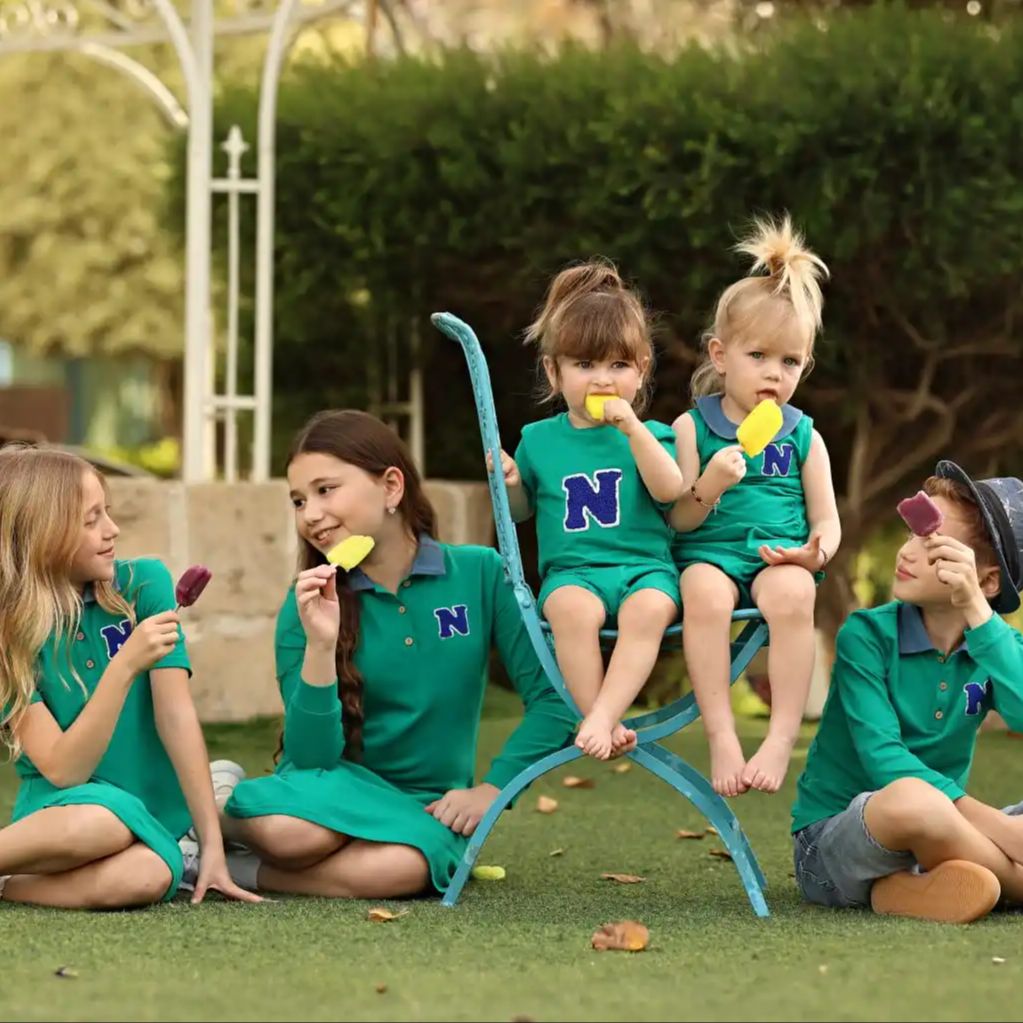 Summer Green Clothing - 2026 Mali's SS Green Polo Collectie