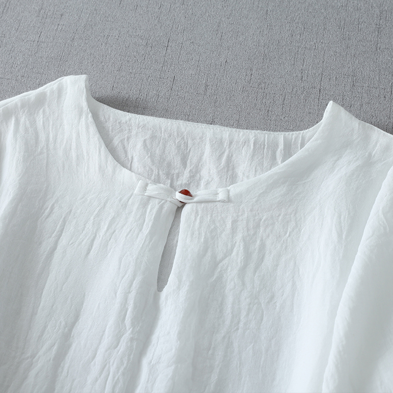 Nieuwe Chinese stijl jurk met  - Summer Clothing For 70 Year Old Woman recensie en prijs