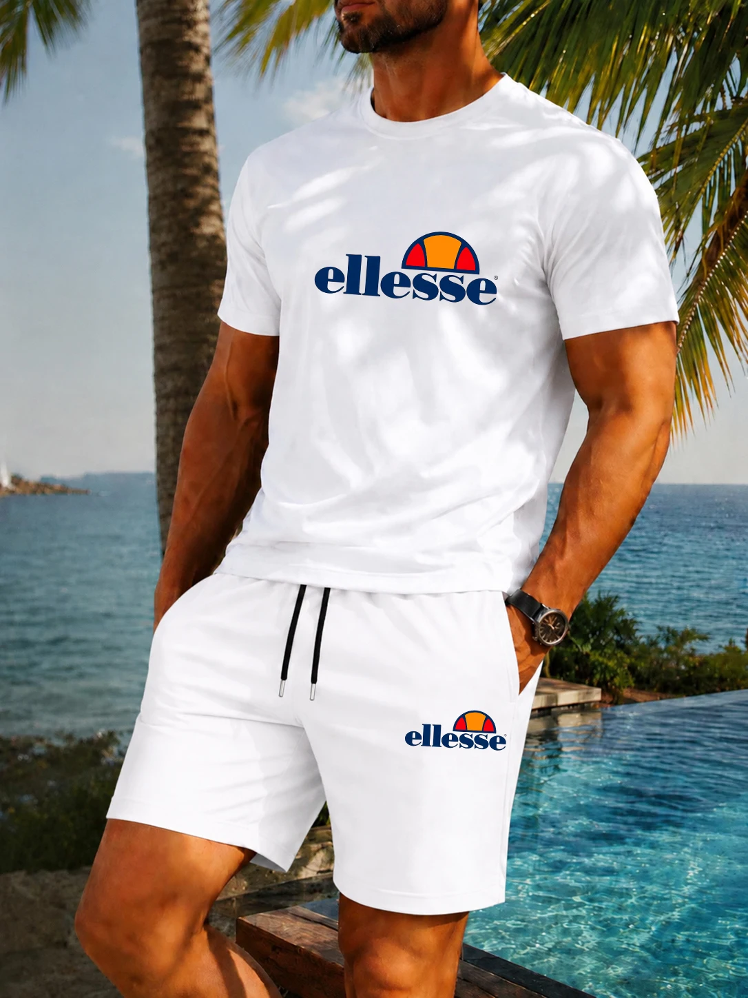 Nieuw zomerse casual en modieu - Summer Clothing Men Fashion recensie en prijs