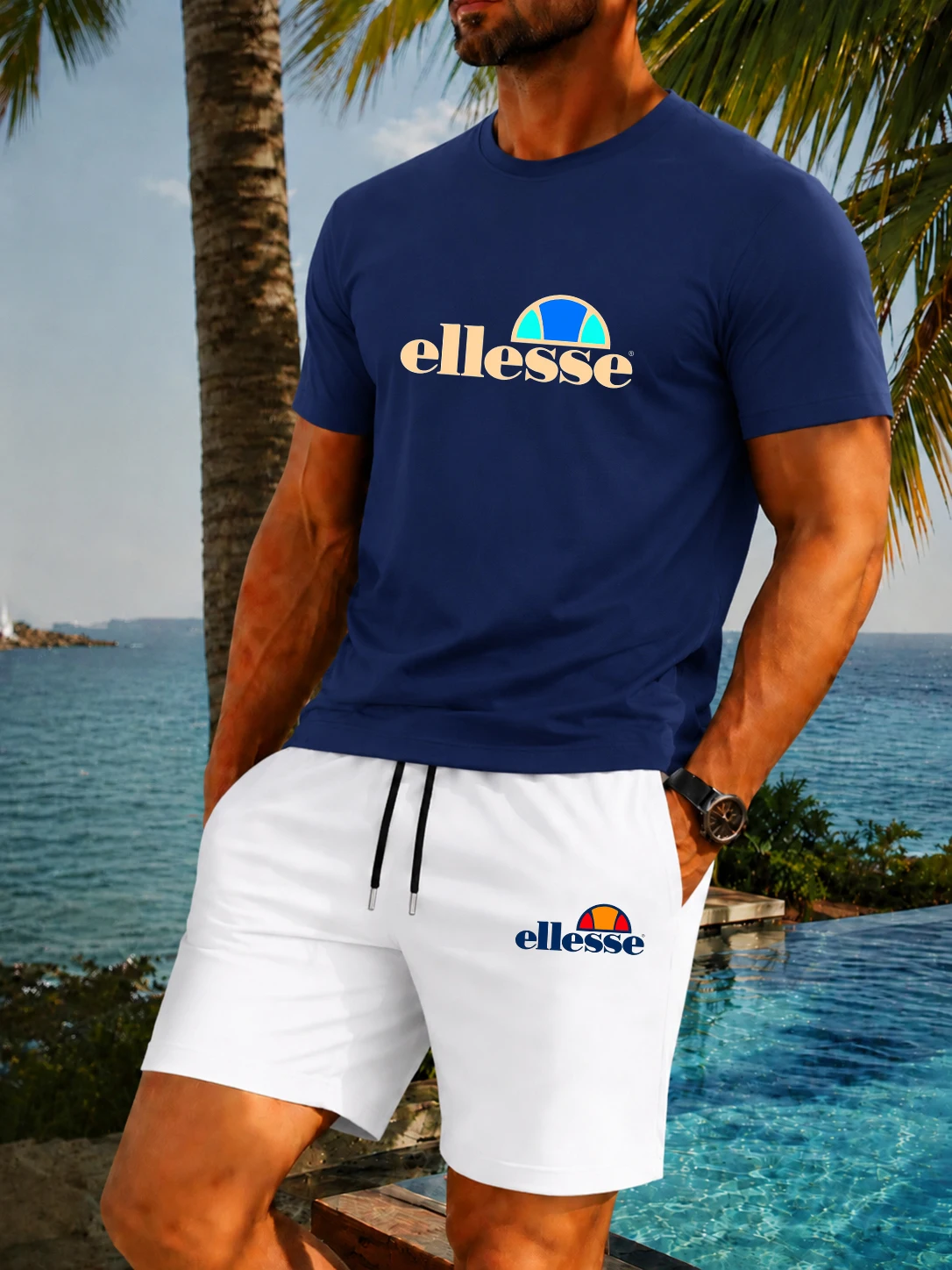 Nieuw zomerse casual en modieu - Summer Clothing Men Fashion recensie en prijs