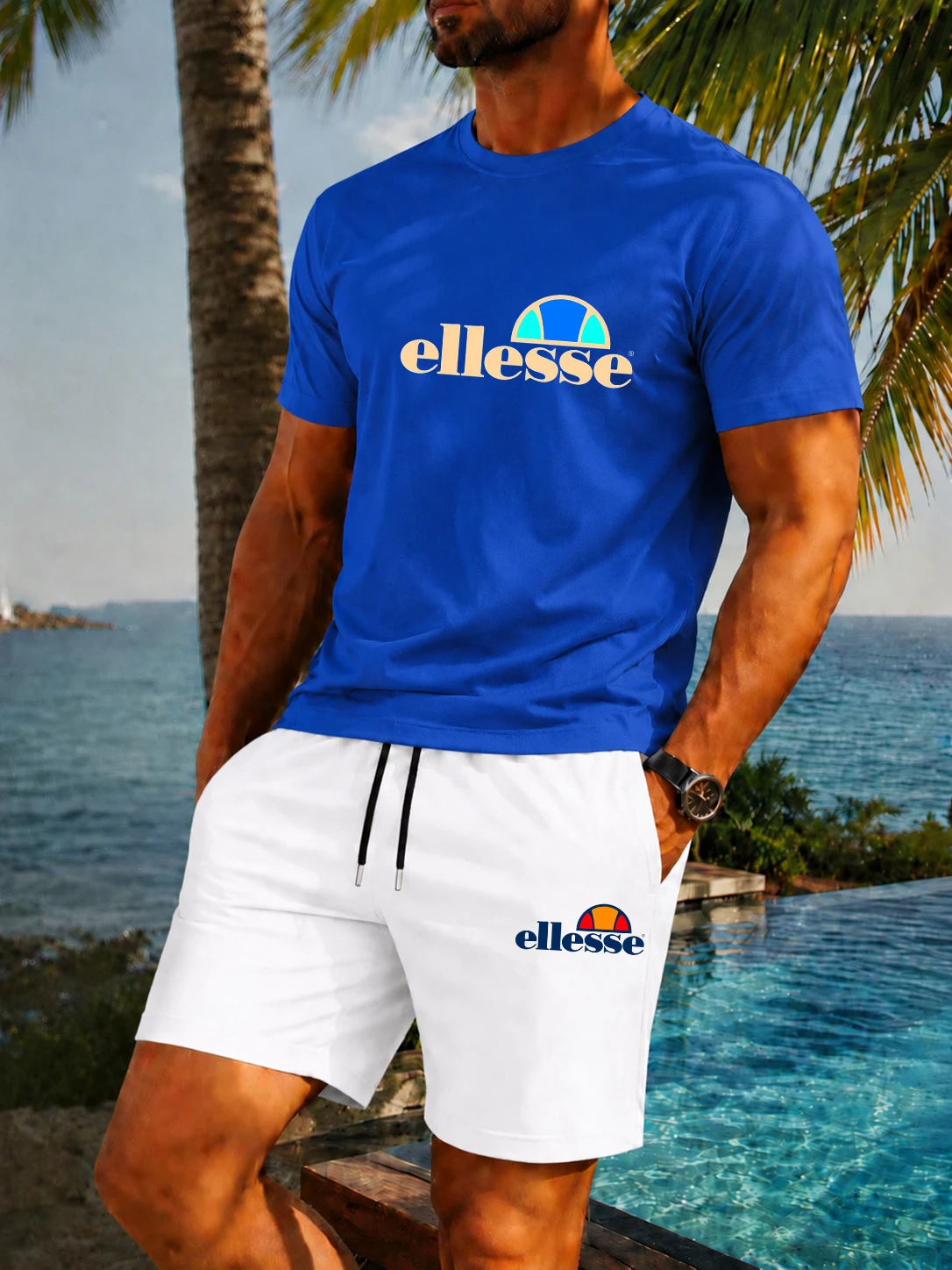Nieuw zomerse casual en modieu - Summer Clothing Men Fashion recensie en prijs