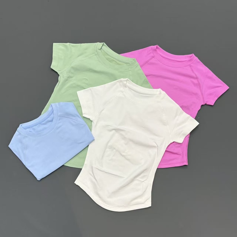 Naadloze yoga-top met korte mo - Summer Yoga Clothing recensie en prijs