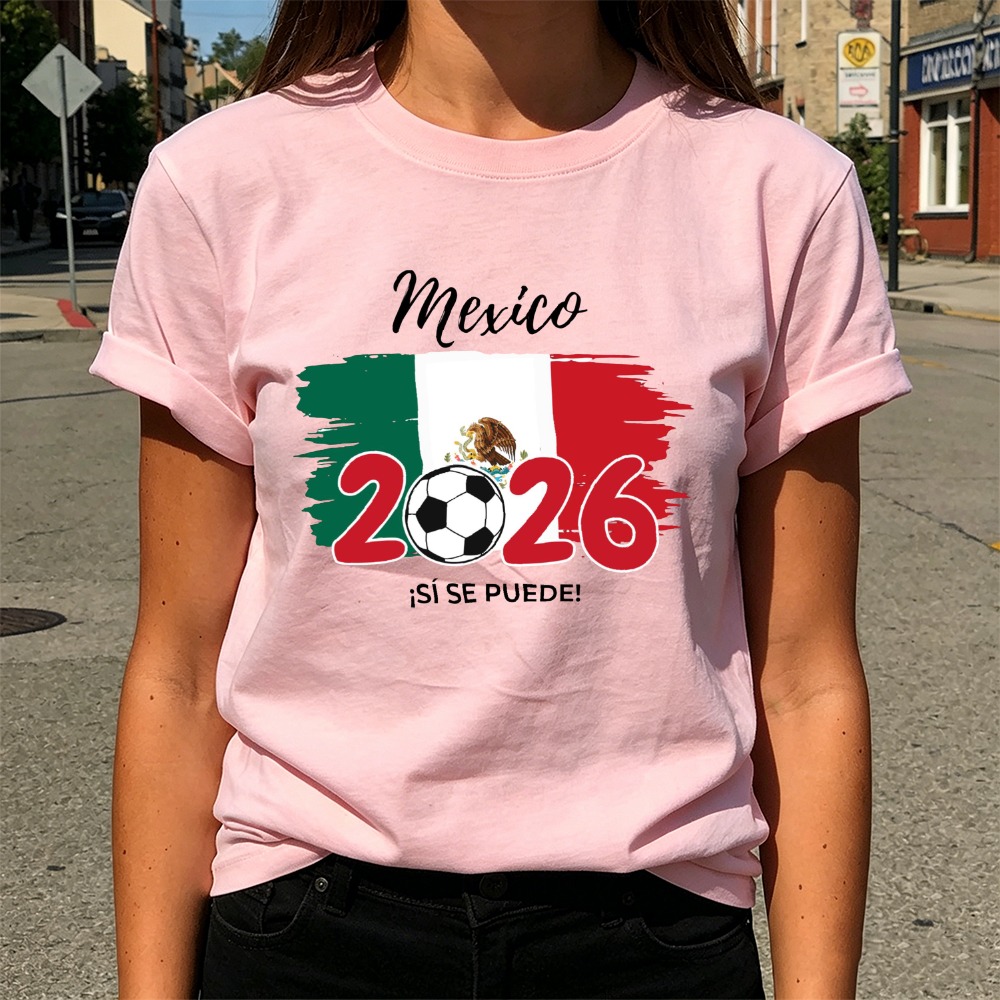 Mexico 2026 Voetbal Grafisch T - Summer Green Clothing recensie en prijs