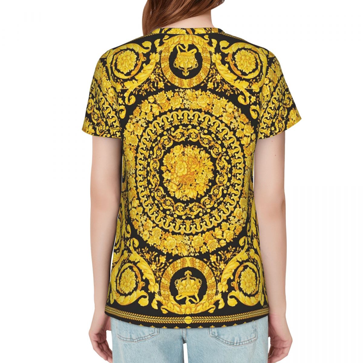 Decoratief gouden medaillon ba - Summer Clothing For 70 Year Old Woman recensie en prijs