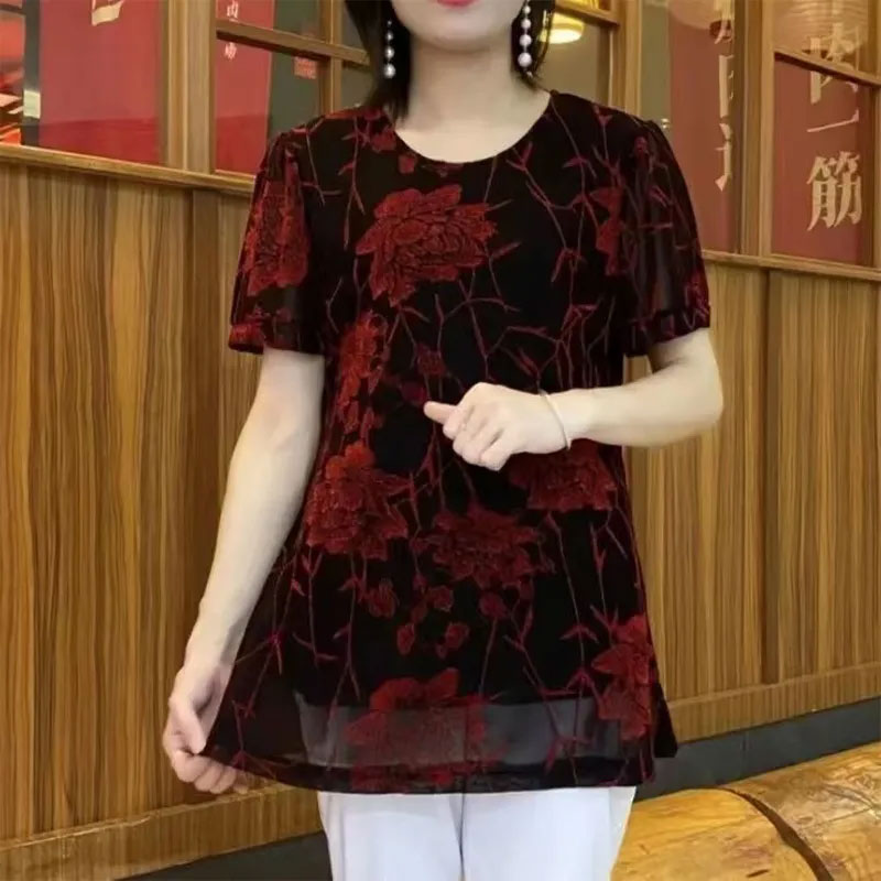 Nieuwe Bloemenpullovers Van He - Summer Clothing For 70 Year Old Woman recensie en prijs
