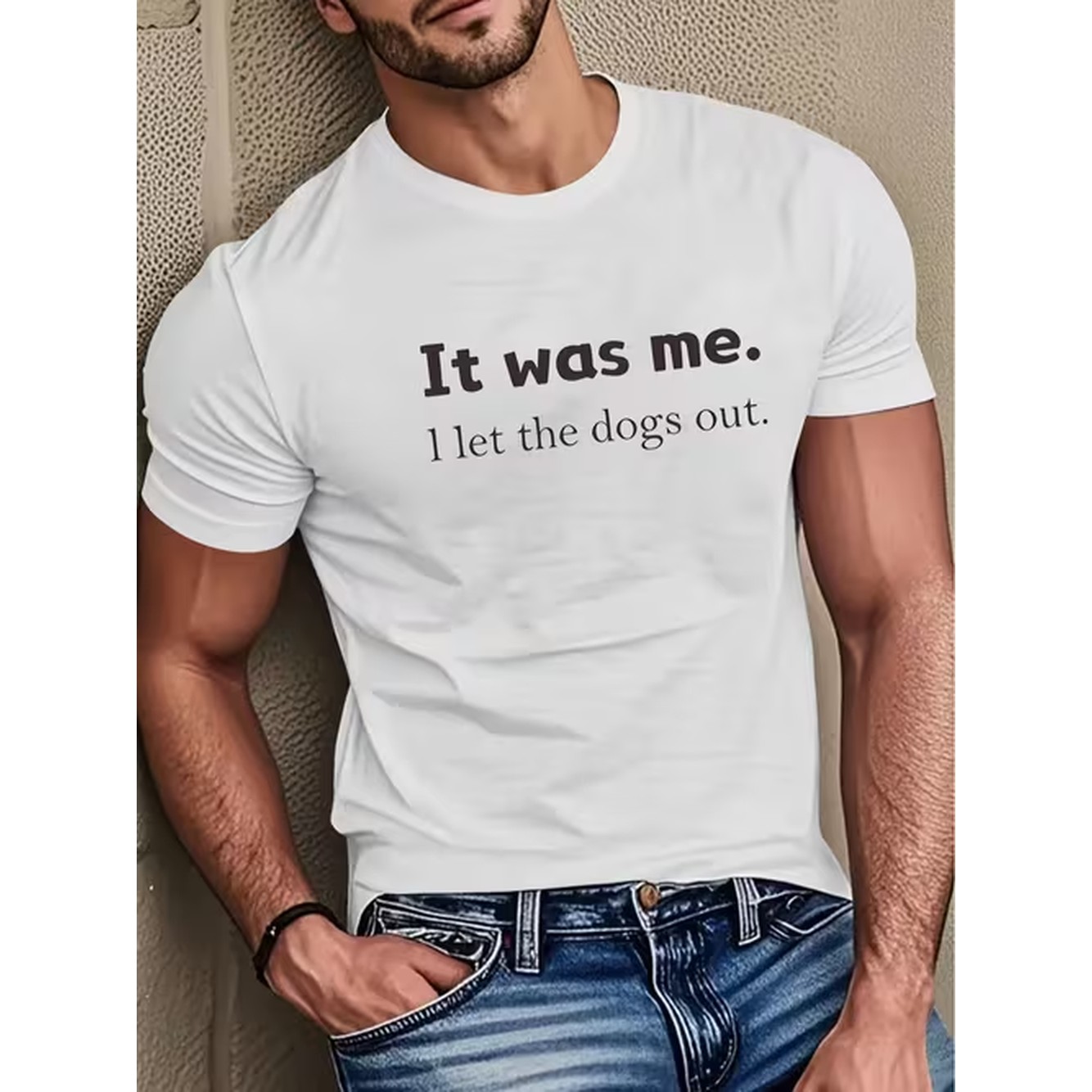 Mens Fun I Let The Graphic T-s - Summer Green Clothing recensie en prijs