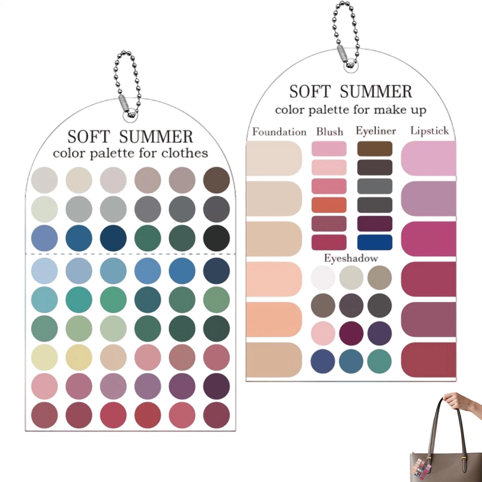 2 stuks acryl seizoenspalet za - Summer Clothing Palette recensie en prijs