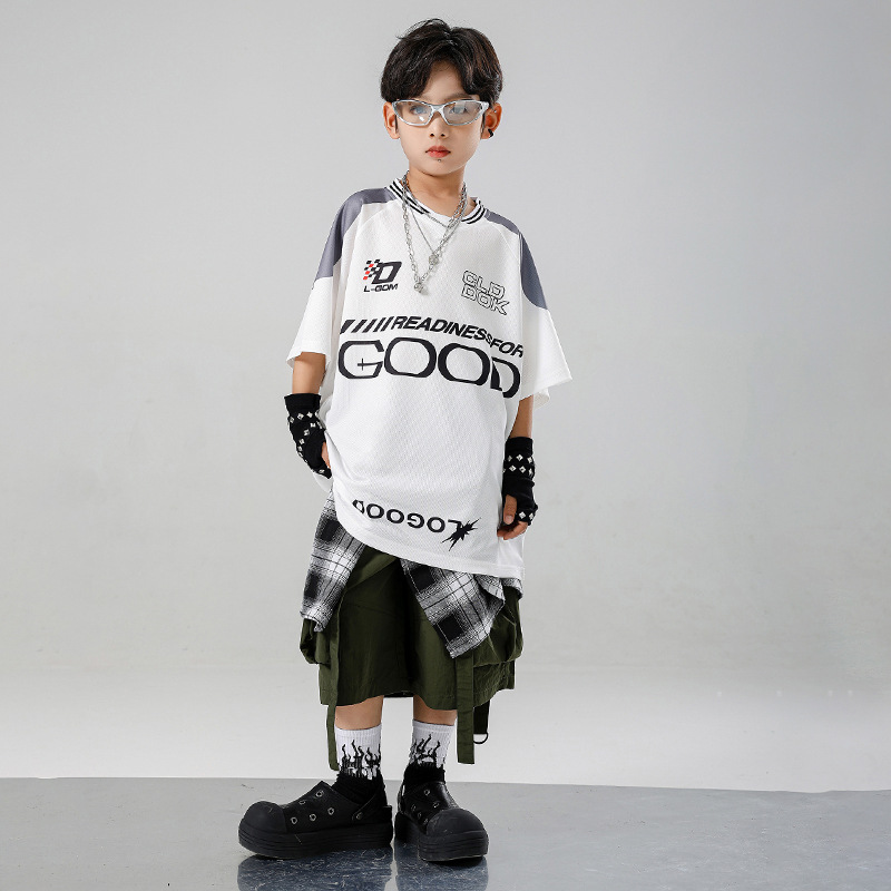 Kinder Kpop Hip Hop Kleding Wi - Summer Green Clothing recensie en prijs