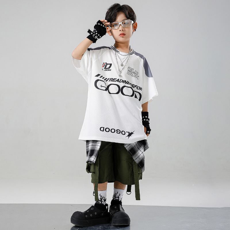 Kinder Kpop Hip Hop Kleding Wi - Summer Green Clothing recensie en prijs