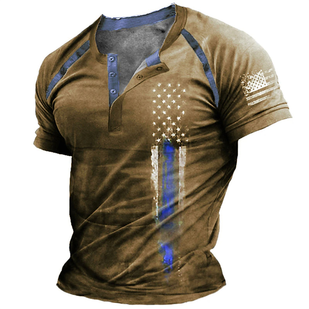 Grappige 3D Amerikaanse vlag p - Summer Clothes Fashion recensie en prijs
