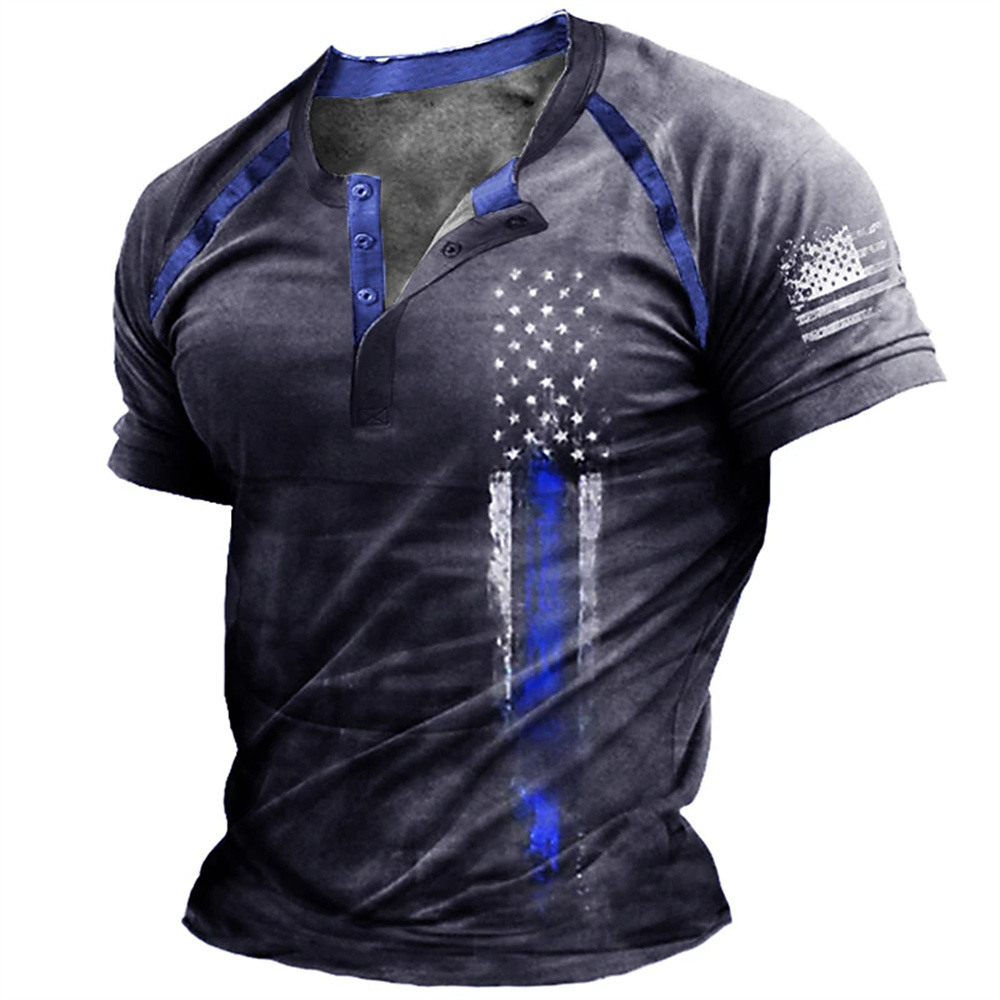 Grappige 3D Amerikaanse vlag p - Summer Clothes Fashion recensie en prijs