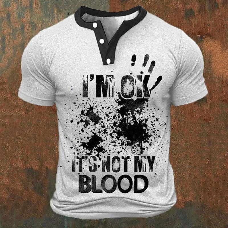 Grappige 3D-letterprint heren  - Summer Clothing Men Fashion recensie en prijs