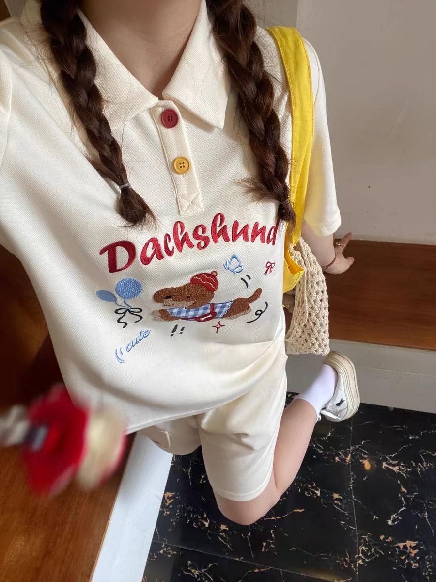 Kawaii Borduren Hond Japan Sti - Summer Dog Clothing recensie en prijs